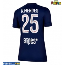 Paris Saint-Germain Nuno Mendes #25 Heimtrikot Frauen 2025-26 Kurzarm
